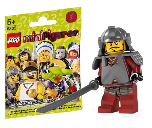 LEGO Minifigures 8803-04 Série 3 - Un guerrier samouraï