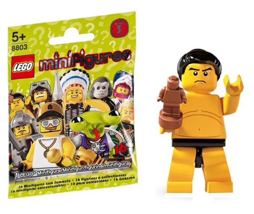 LEGO Minifigures 8803-07 Série 3 - Le lutteur de sumo