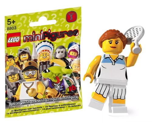 LEGO Minifigures 8803-10 Série 3 - Le joueur de tennis