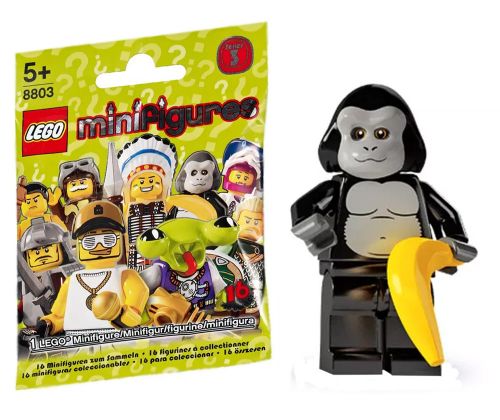 LEGO Minifigures 8803-12 Série 3 - L'homme déguisé en gorille