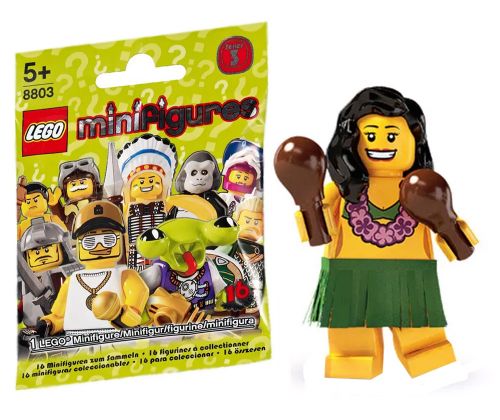 LEGO Minifigures 8803-14 Série 3 - La danseuse de hula