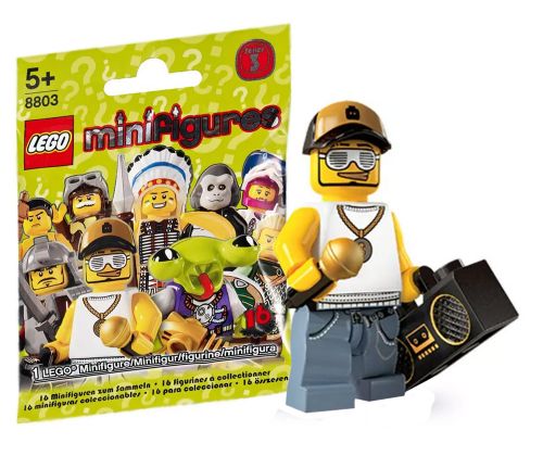 LEGO Minifigures 8803-15 Série 3 - Le rappeur