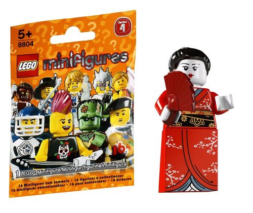 LEGO Minifigures 8804-02 Série 4 - La fille en kimono