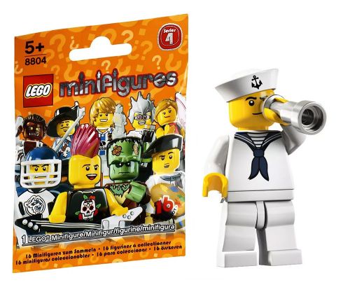LEGO Minifigures 8804-10 Série 4 - Le marin