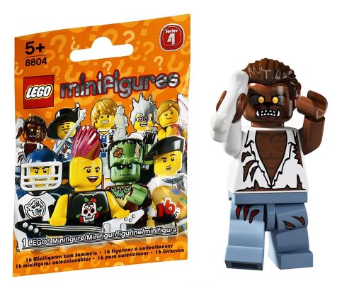 LEGO Minifigures 8804-12 Série 4 - Le loup-garou