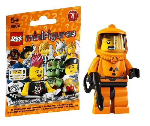 LEGO Minifigures 8804-13 Série 4 - L'ingénieur nucléaire
