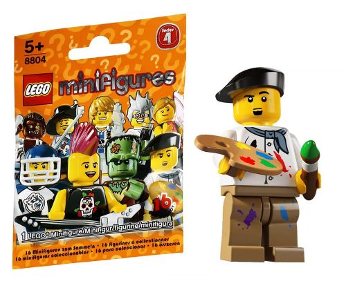 LEGO Minifigures 8804-14 Série 4 - L'artiste