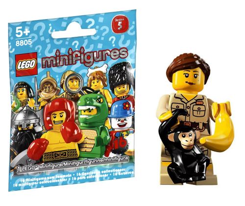 LEGO Minifigures 8805-07 Série 5 - Le gardien de zoo