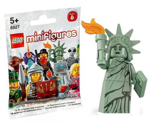 LEGO Minifigures 8827-04 Série 6 - Une statue de la liberté