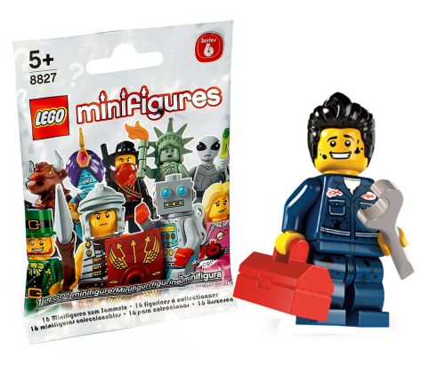 LEGO Minifigures 8827-15 Série 6 - Un mécanicien