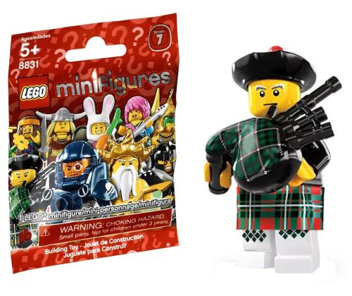 LEGO Minifigures 8831-06 Série 7 - Un joueur de cornemuse