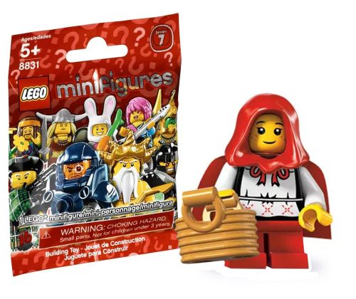 LEGO Minifigures 8831-16 Série 7 - Le petit chaperon rouge