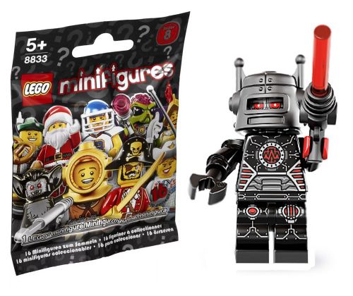 LEGO Minifigures 8833-01 Série 8 - Un robot maléfique