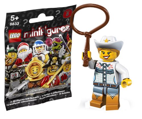 LEGO Minifigures 8833-04 Série 8 - La cowgirl