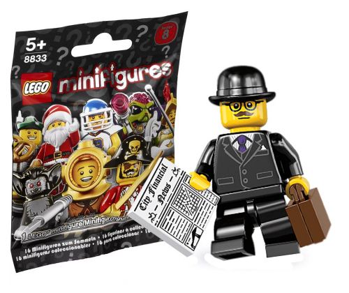 LEGO Minifigures 8833-08 Série 8 - Un homme d'affaires