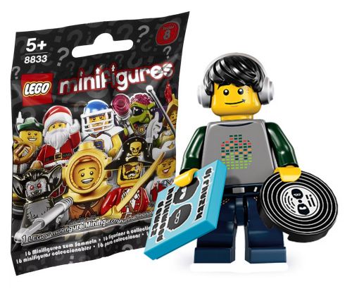 LEGO Minifigures 8833-12 Série 8 - Le DJ