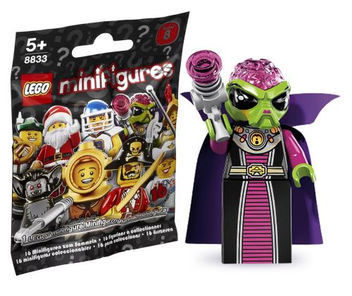 LEGO Minifigures 8833-16 Série 8 - La méchante extraterrestre (créature des ténèbres)