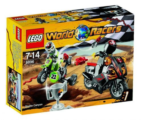 LEGO World Racers 8896 Le canyon du serpent