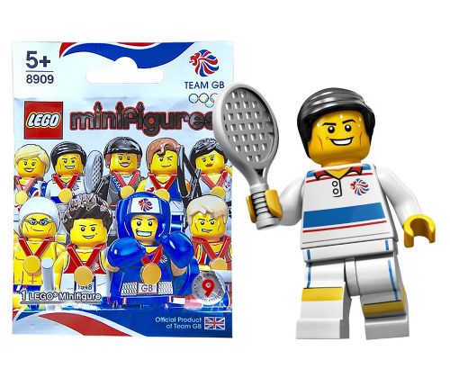 LEGO Minifigures 8909-05 Le joueur de tennis tactique