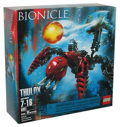 LEGO Bionicle 8931 Thulox