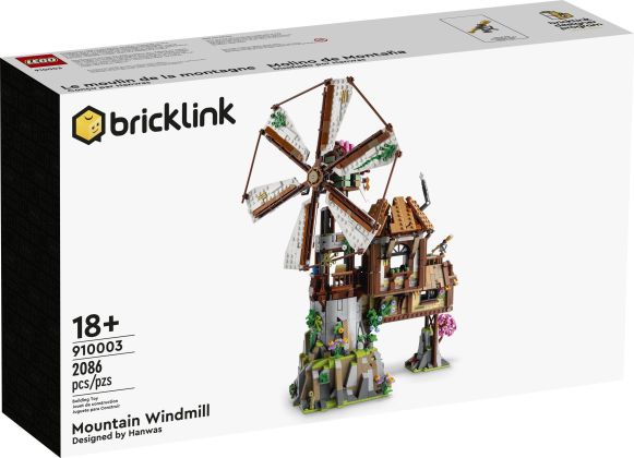 LEGO Bricklink 910003 Le moulin de la montagne