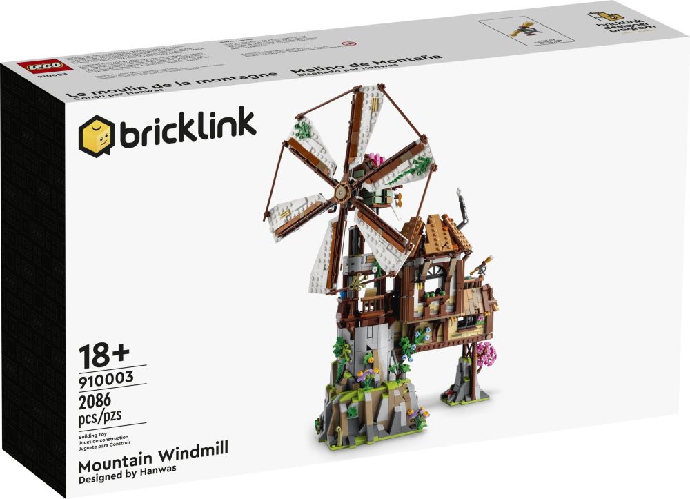 LEGO Bricklink 910003 pas cher, Le moulin de la montagne