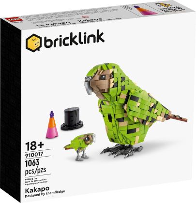 LEGO Bricklink 910017 Le Kakapo