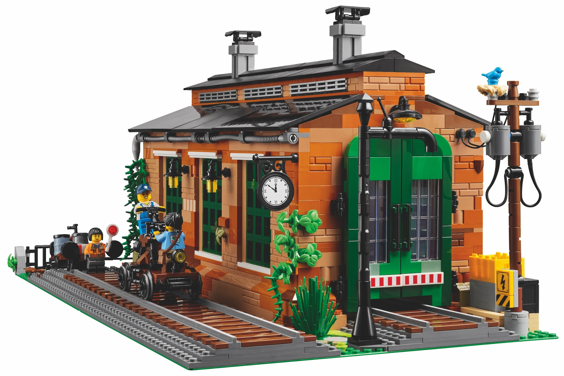 LEGO Bricklink 910033 pas cher, Ancien entrepôt à