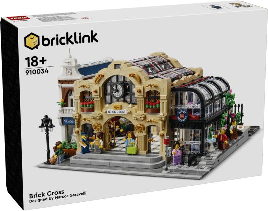 LEGO Bricklink 910034 Brick Cross Train Station