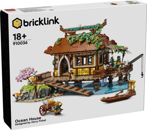 LEGO Bricklink 910036 La maison au bord de l’océan