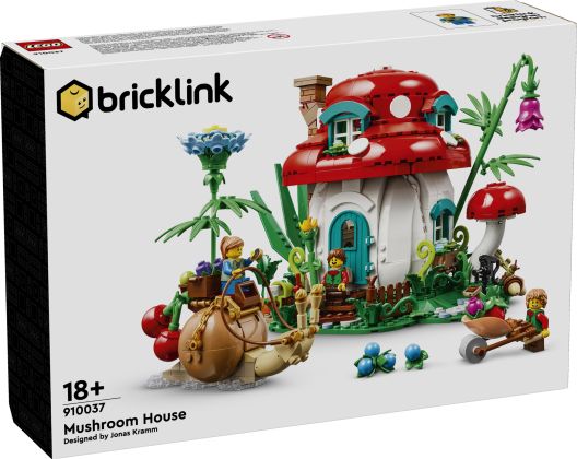 LEGO Bricklink 910037 La maison champignon