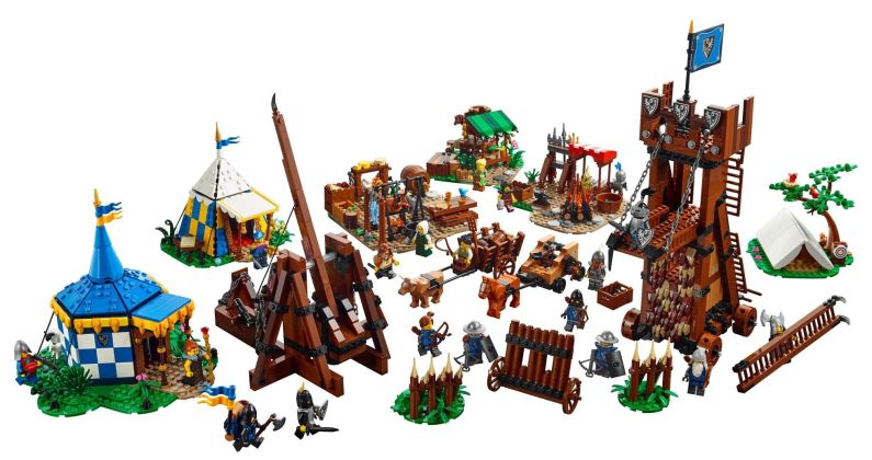 LEGO Bricklink 910045 Le Campement