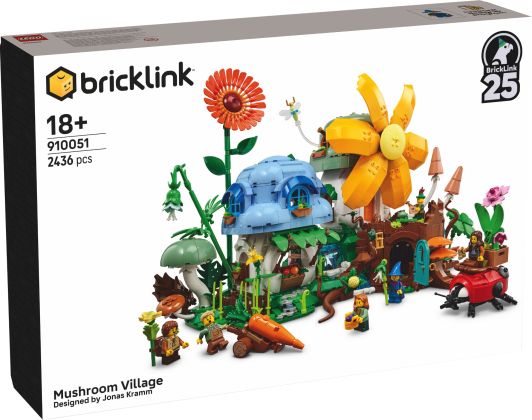 LEGO Bricklink 910051 Village des champignons
