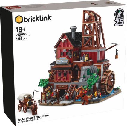 LEGO Bricklink 910055 Expédition dans une mine d'or