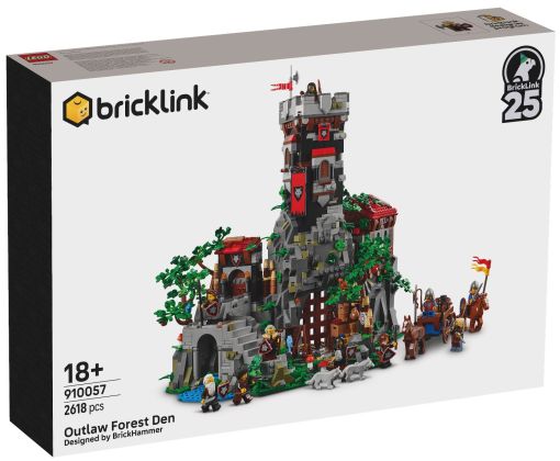 LEGO Bricklink 910057 Repaire de la forêt hors-la-loi
