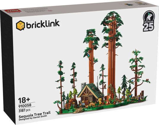 LEGO Bricklink 910058 Sentier des séquoias