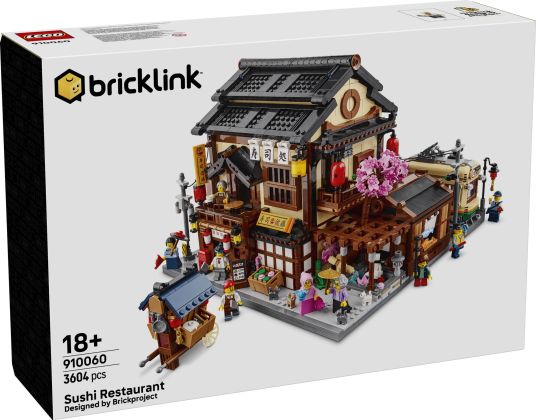LEGO Bricklink 910060 Le restaurant de sushis