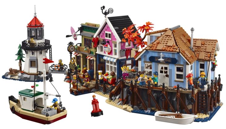 LEGO Bricklink 910069 Fisherman's Village