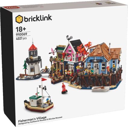 LEGO Bricklink 910069 Le village de pêcheurs