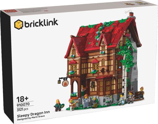 LEGO Bricklink 910070 L’auberge du Dragon dormant