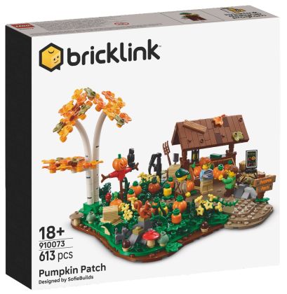 LEGO Bricklink 910073 Le jardin de citrouilles