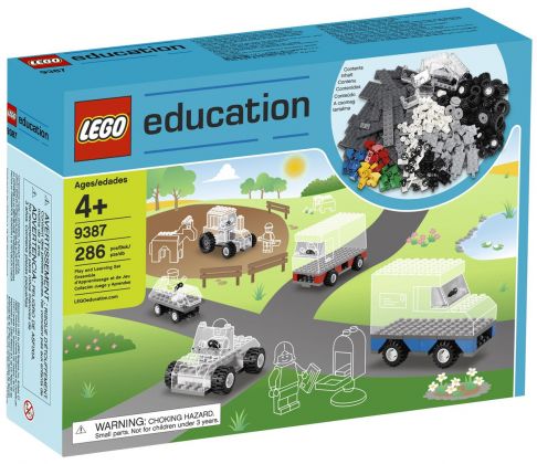 LEGO Education 9387 Ensemble de roues