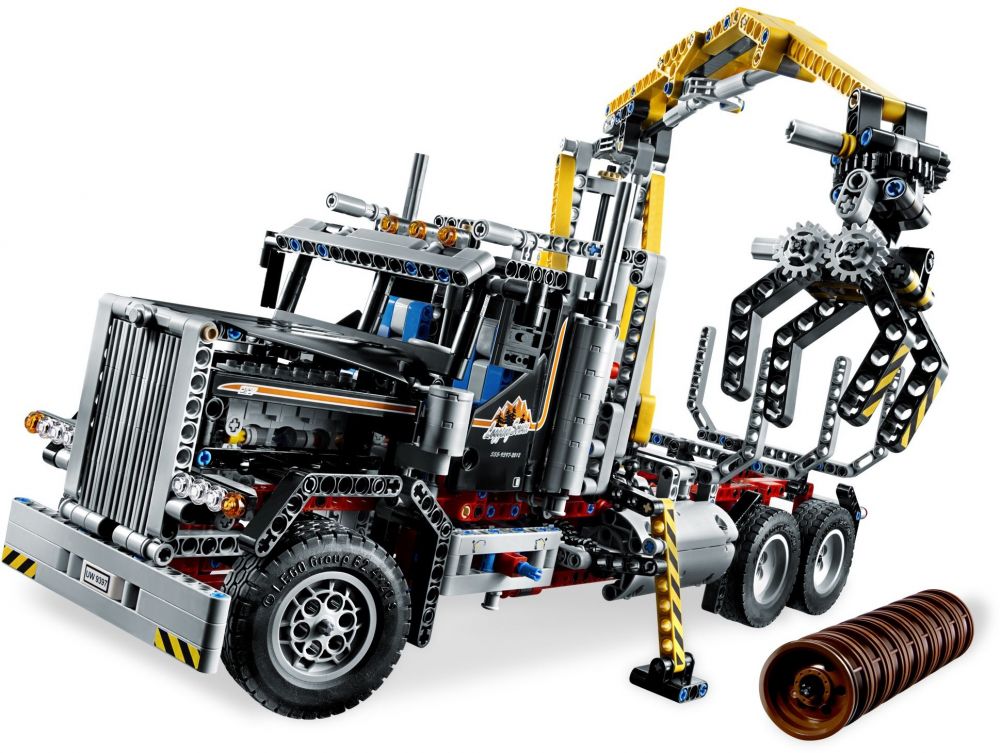 camion forestier lego