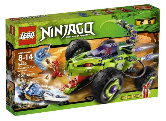 LEGO Ninjago 9445 L'attaque du buggy Fangpyre