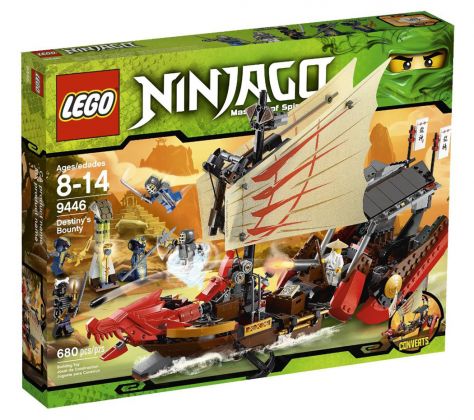 LEGO Ninjago 9446 Le QG des ninjas