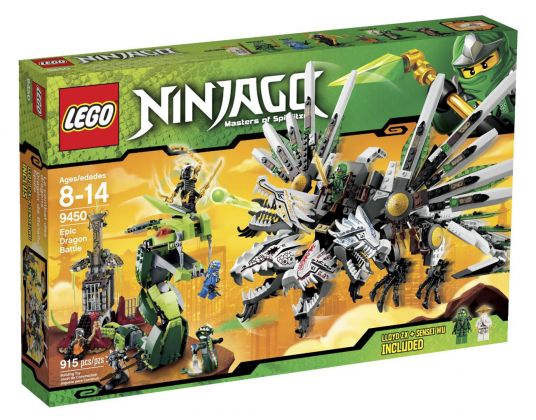 LEGO Ninjago 9450 Le combat des dragons