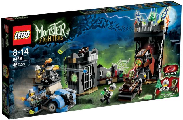 LEGO Monster Fighters 9466 Le professeur fou et sa créature monstrueuse