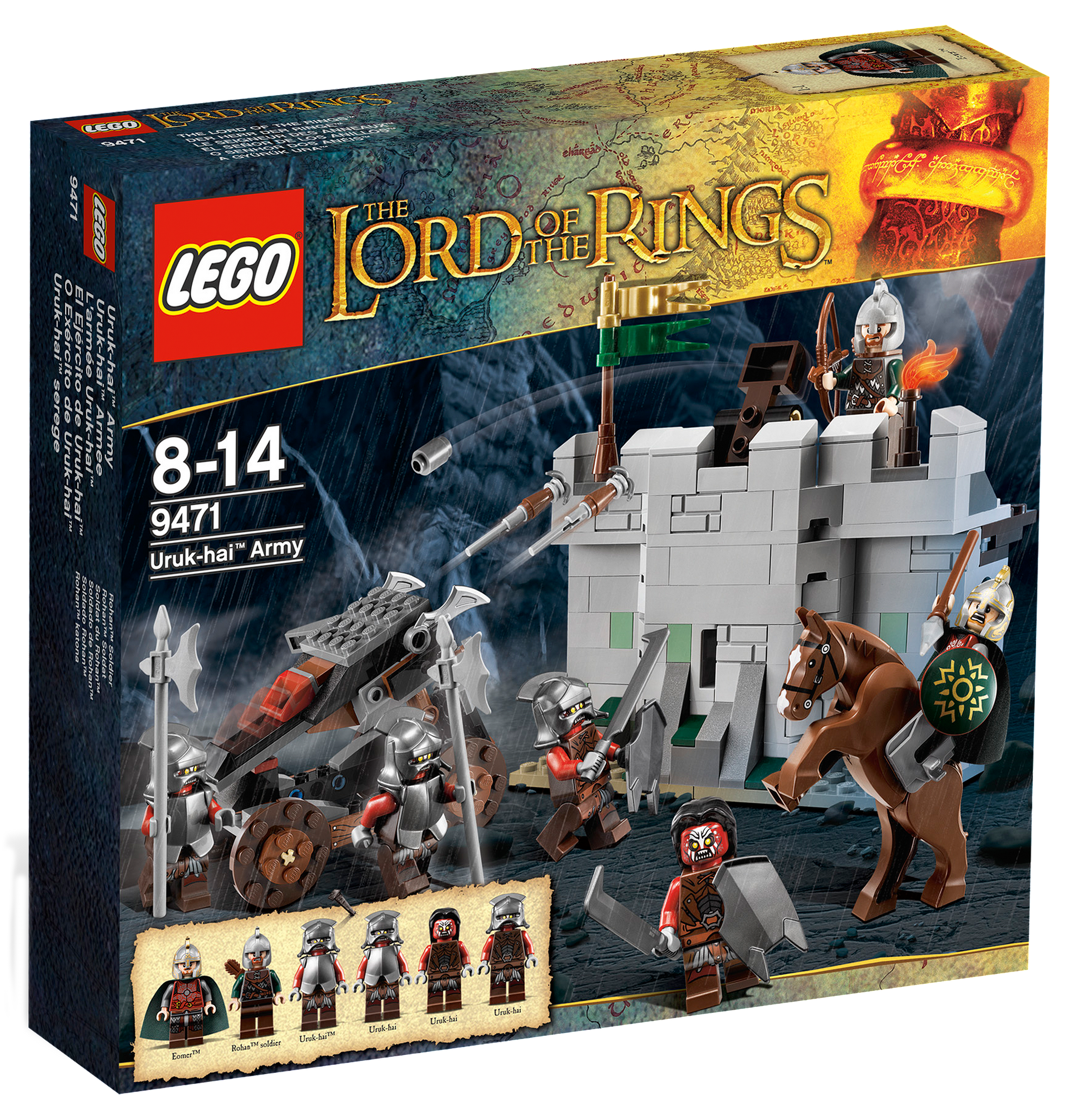 LEGO SEIGNEUR DES Anneaux / The Hobbit FRODON SACQUET - lor003, set 9470,  TBE EUR 32,00 - PicClick FR