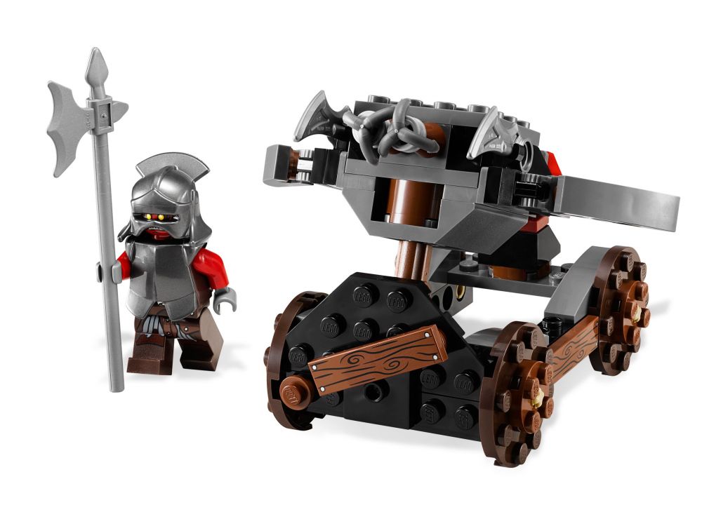 LEGO Le Seigneur des Anneaux 9476 pas cher, La forge des Orques
