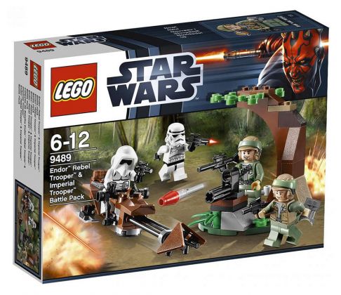 LEGO Star Wars 9489 Les rebelles d'Endor et soldat impérial 